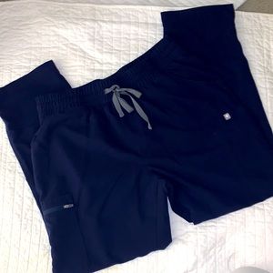 FIGS Large Scrub Pants - Navy